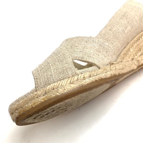ELLEN TRACY KANDI Peep Toe Espadrille Shoes sz 9 - Picture 7 of 16